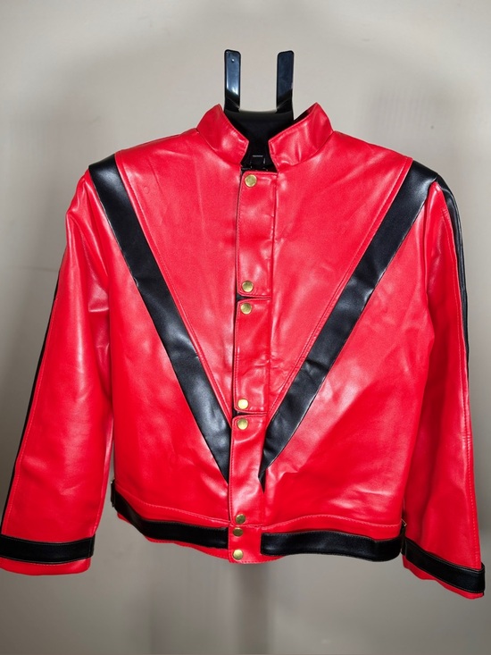 Charades Other - Charades Michael Jackson Thriller Jacket Red Custome Size Small